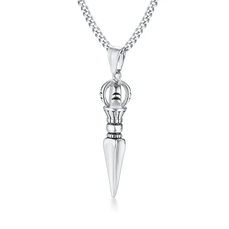 Collier Talisman - 60cm / Argent