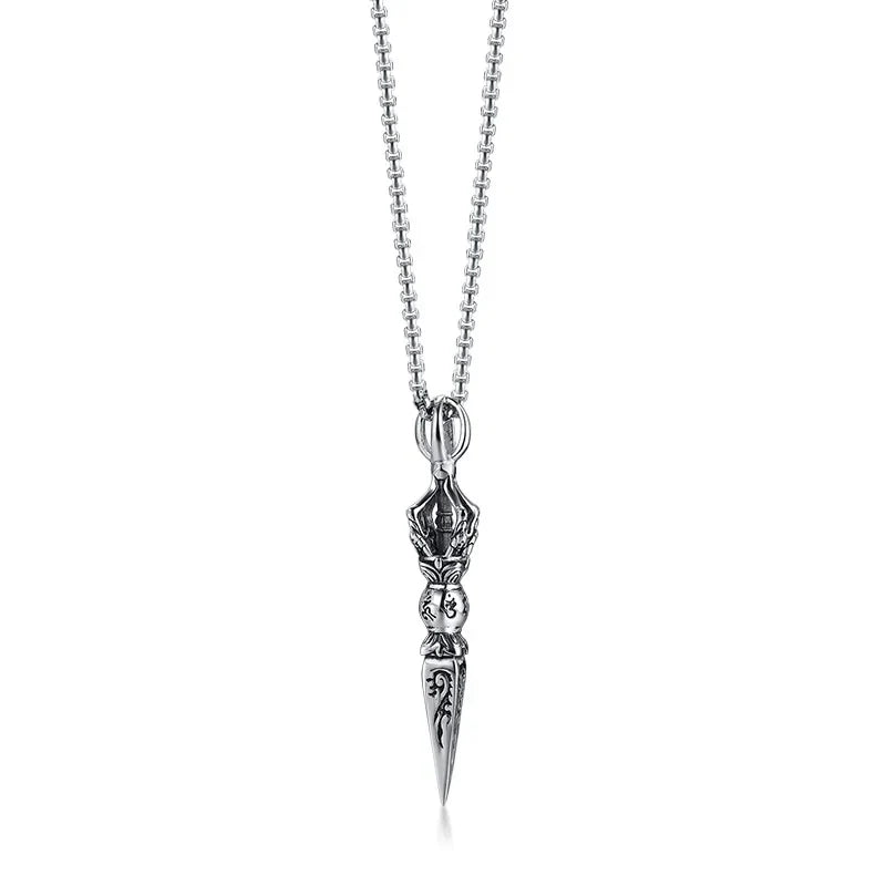 Collier Talisman - 60cm / Noir