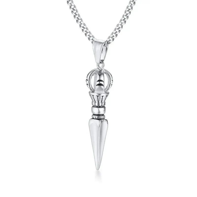 Collier Talisman Protection - 60cm / Argent