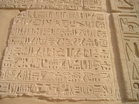 hiéroglyphes egypte