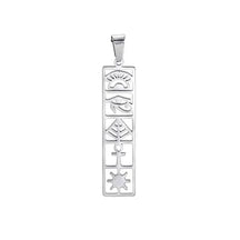 Pendentif Egypte - 8x34mm / Argent