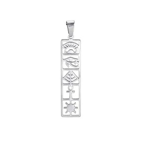 Pendentif Egypte - 8x34mm / Argent