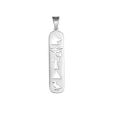 Pendentif Egyptien - 7x33mm / Argent