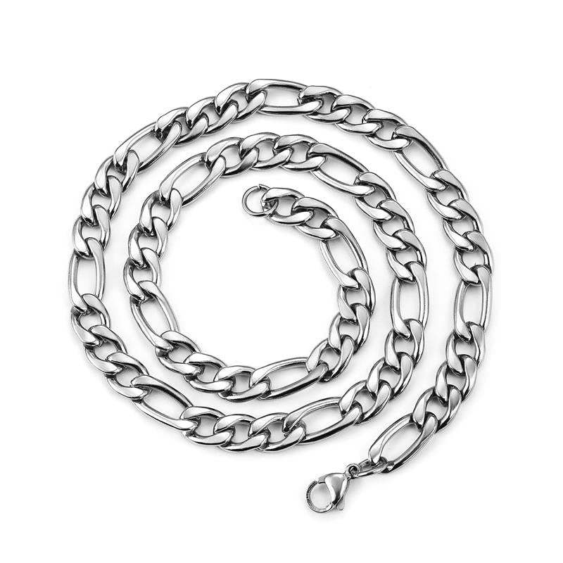 Collier Hadès - Argent 9mm / 50cm