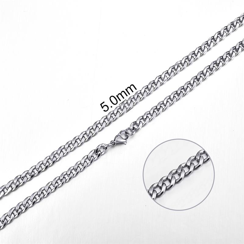 Collier Hèrmes - 5mm Argent / 50cm